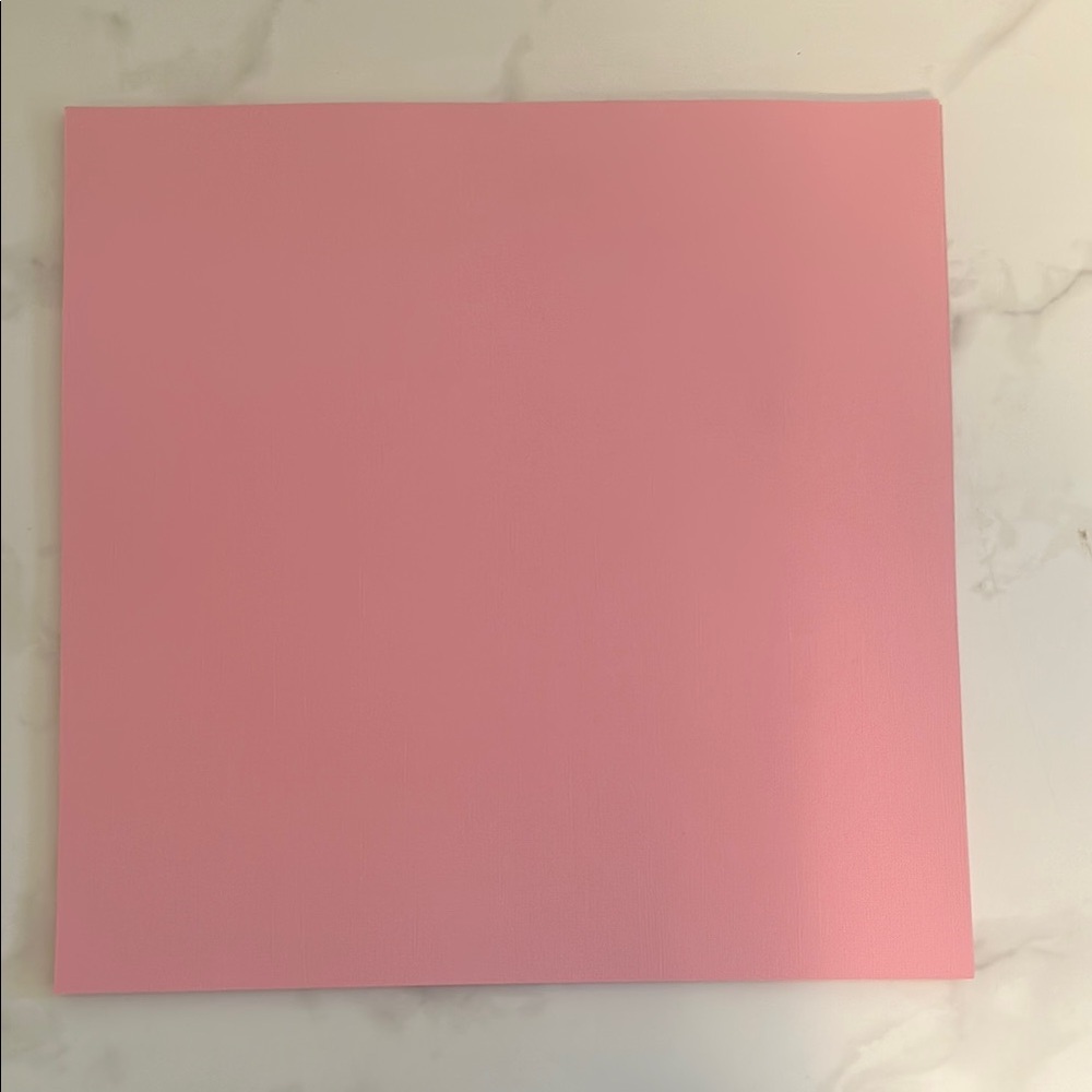 15 Sheets Pink Square Craft paper